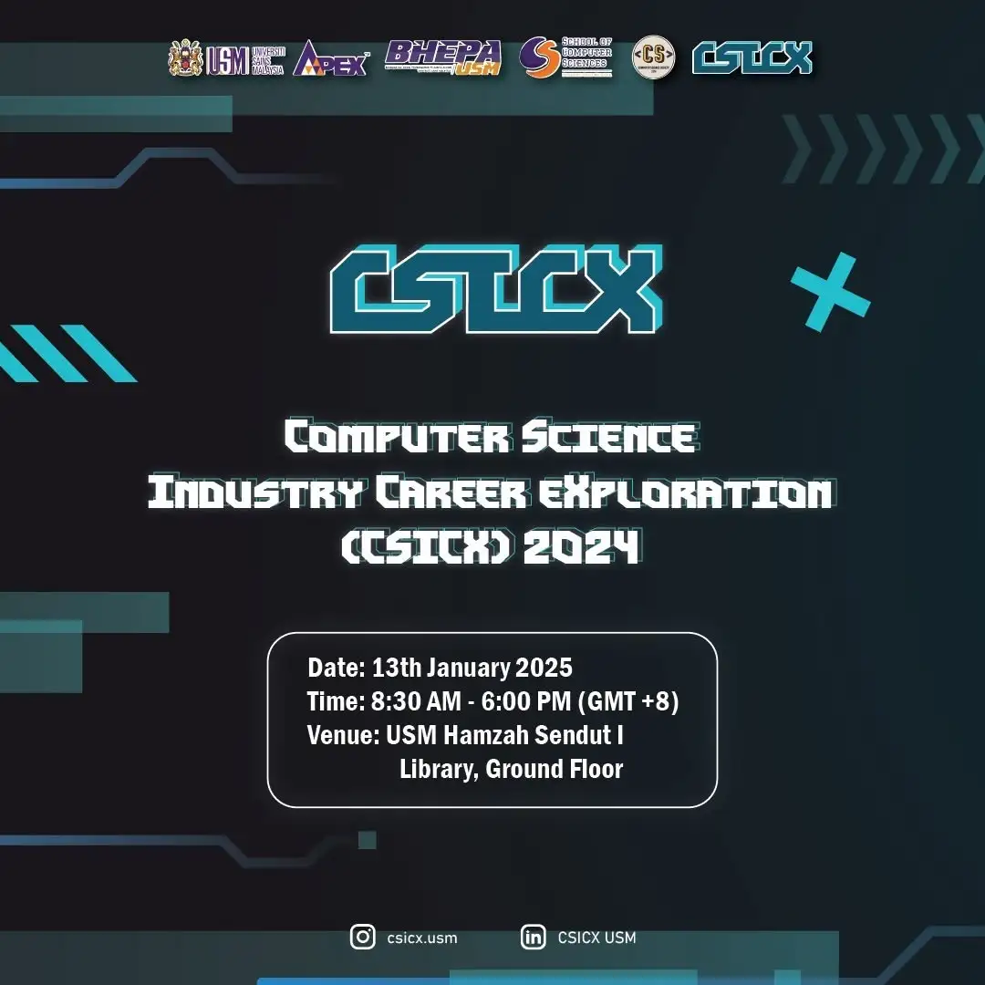 Computer Science Industry Career Exploration (CSICX) 2024 image