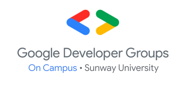 Google Developer Group on Campus, Sunway University (GDGoC SU) logo