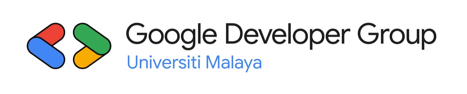 Google Developer Group On Campus Universiti Malaya (GDGoC UM) logo